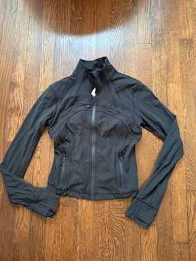 lululemon athletica Black Fitted Zip-Up